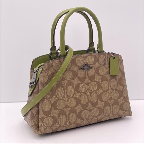Coach Handbags - 🍀 Coach Mini Lillie Satchel Crossbody Satchel 
Bag Leather